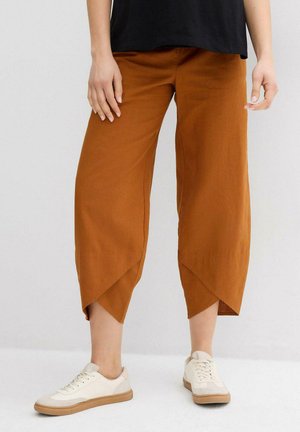 UMSTANDS MIT BAUCHBAND  - Pantaloni - brown