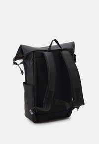 Tommy Hilfiger MONOTYPE ROLLTOP BACKPACK UNISEX - Zaino - black