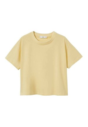 Jednoduché tričko - yellow