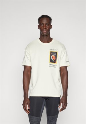 AERO GRAPHIC - Print T-shirt - ivory