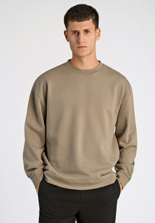 O-NECK - Sweatshirt - dk stone