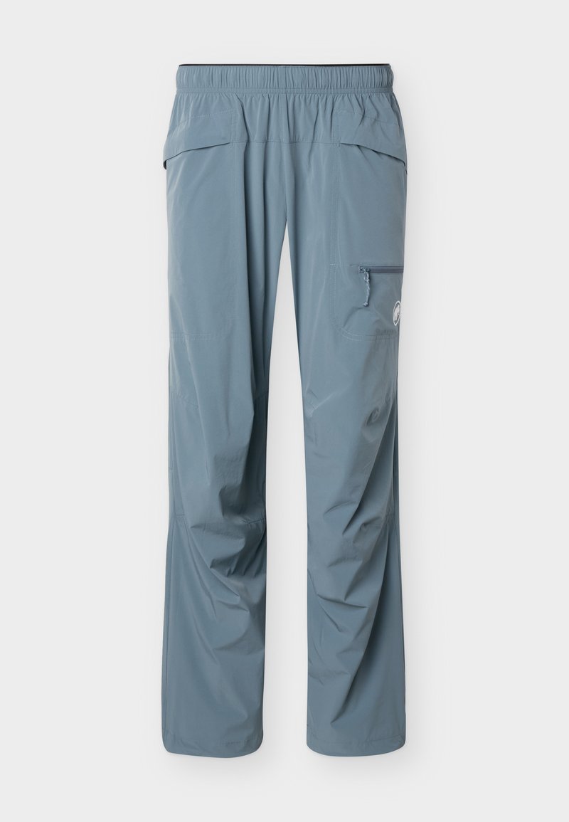 Mammut SENDER CLIMBING PANTS MEN - Outdoor trousers - strata/blue-grey ...