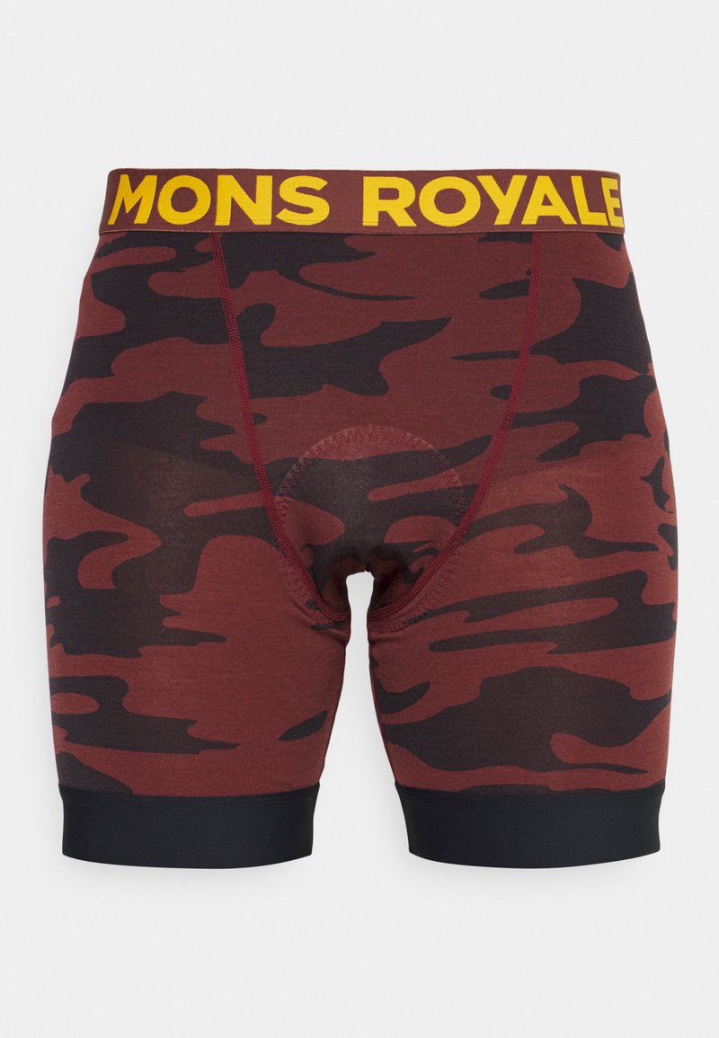 Herren Shirts | Mons Royale ENDURO BIKE SHORT LINER Tights chocolate/rot - IU27643 Herren Shirts | Mons Royale ENDURO BIKE SHORT LINER Tights chocolate/rot - IU27643