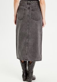 Cache Cache Jupe trapèze - denim gris
