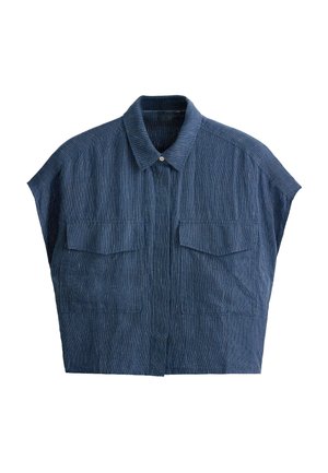 OYSHO, Skjortebluser - blue melange