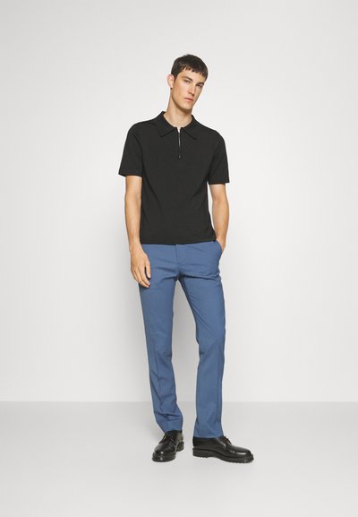 sandro Pantalon de costume - bleu