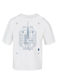 Mister Tee TOKYO CITY TEE - T-shirt print - white
