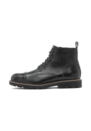 Botines con cordones - schwarz