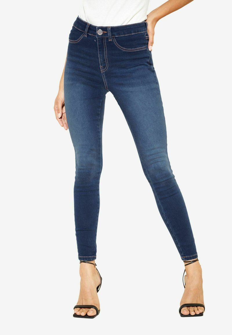 Friends Like These HIGH WAISTED - Skinny džíny - dark blue wash