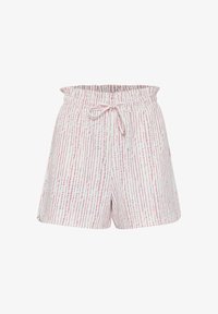 Selected, cloud dancer multi stripe aop