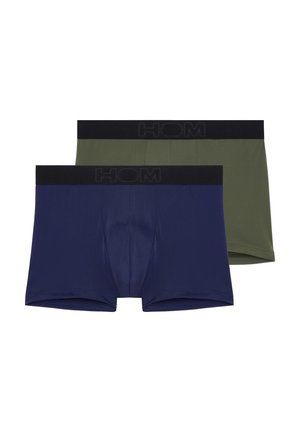 2 PACK - Boxer aderenti - dunkelblau/grün