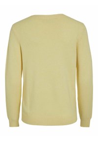 VILA VIRIL O-NECK  - Camisola - pale banana