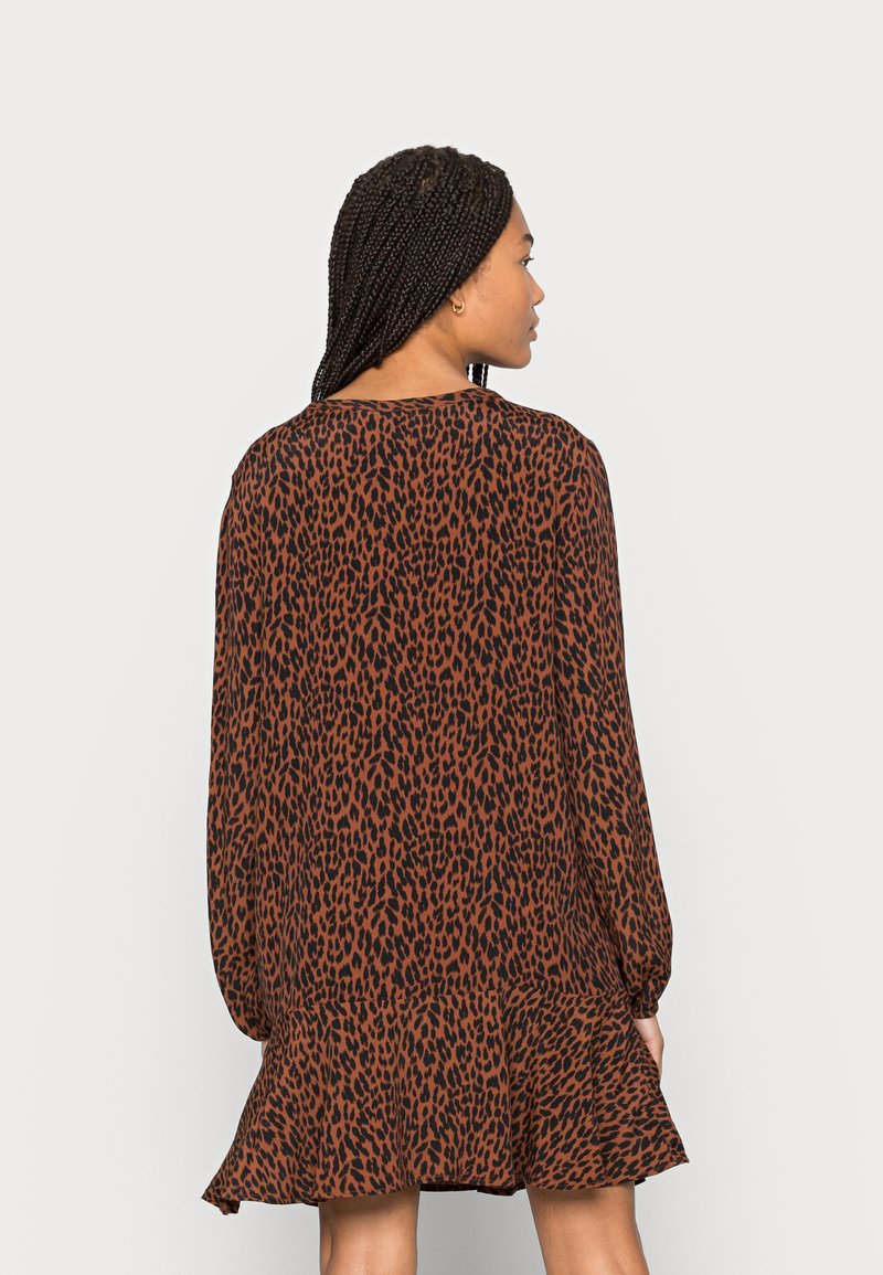 Damen Freizeitkleider | GAP FLOUNCE DRESS Freizeitkleid brown/black/braun - IU47563 Damen Freizeitkleider | GAP FLOUNCE DRESS Freizeitkleid brown/black/braun - IU47563