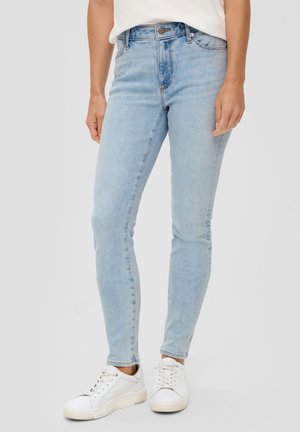 IZABELL MID RISE  - Vaqueros slim fit - blau