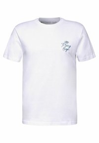 Street One MEN MIT BRUST - Triko s potiskem - weiß