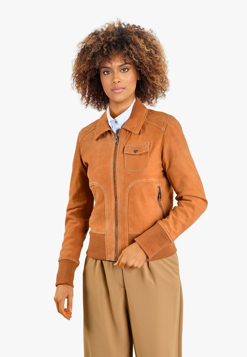 Chaquetas Y Cazadoras De Piel - Abrigos De Cuero Mujer - Cuir