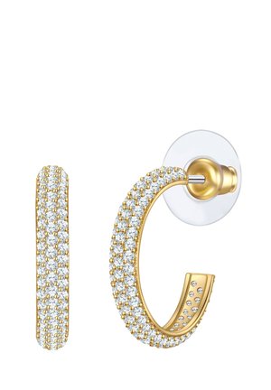 CREOLEN ZIRKONIA - Oorbellen - gold-coloured