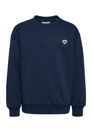 LOOSE CREWNECK BEE - Sweatshirt - dress blues