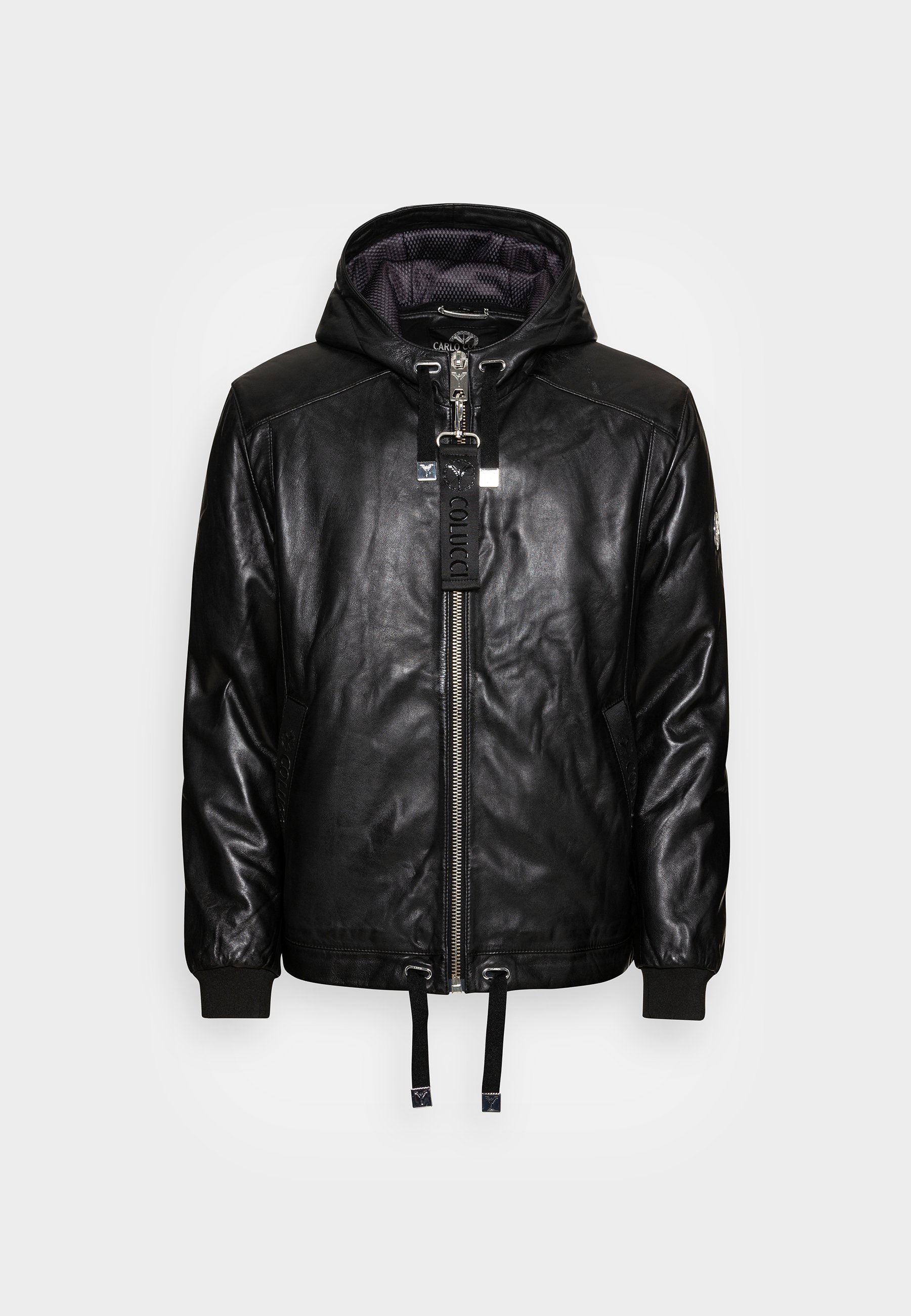 Carlo Colucci Leather jacket - black 