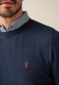 Next MOCK CREW - Pullover - navy blue