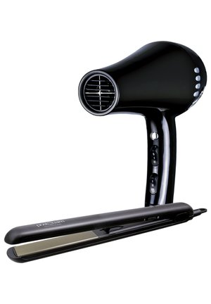 Italian Design INOES PROFESSIONAL DRYER + IRIA TITANIUM PLATE PROFESSIONAL PACK - Plancha de pelo