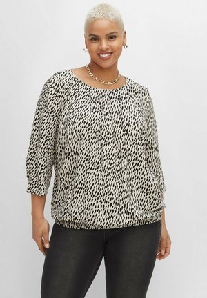 Sheego, TUNIKA - Bluse - ecru bedruckt