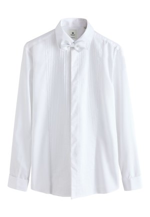 Next, REGULAR FIT - OCCASION  AND BOW TIE PACK   - Formal shirt - white  white glitter