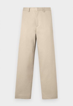 Weekday, RAMI RELAXED TROUSERS - Παντελόνι - beige dark