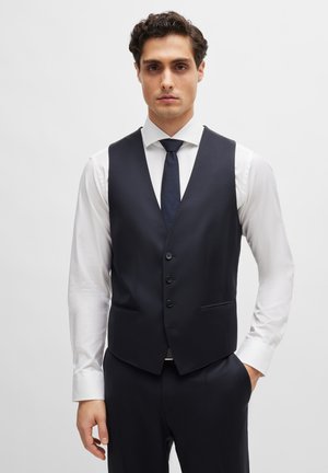 HUGE - Suit waistcoat - dark blue