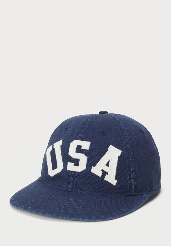 EMBROIDERED FLAG TWILL BALL CAP - Cap1