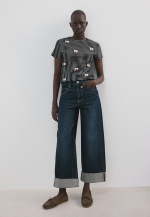 Mango ADULT - Tricou cu imprimeu - royal blue