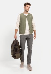 camel active SLIM FIT - Chino - rock grey