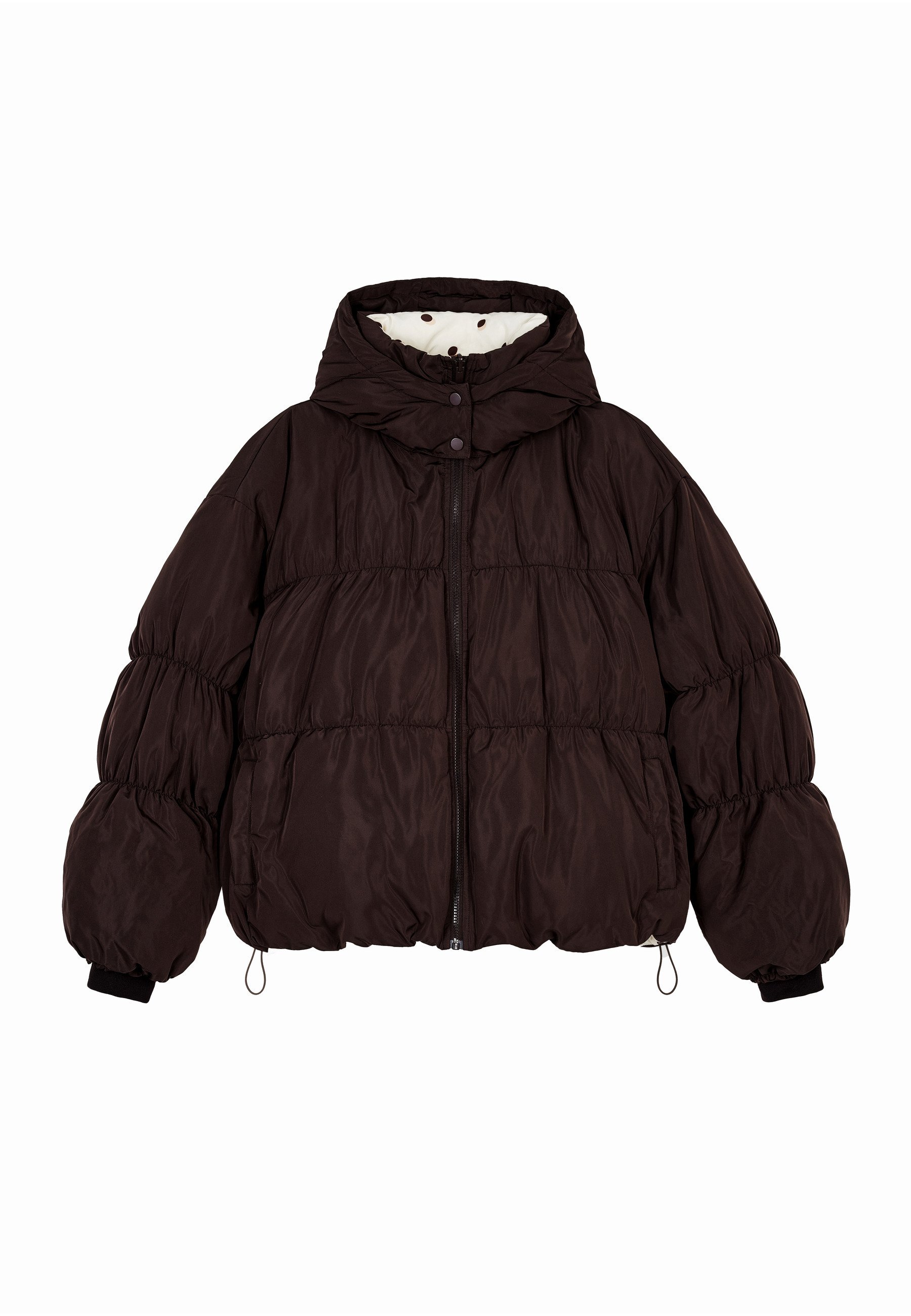 OH APRIL NICKY PUFFER - Winterjacke - truffle polkadots