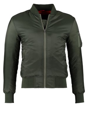 BASIC - Bomber Jacket - olive