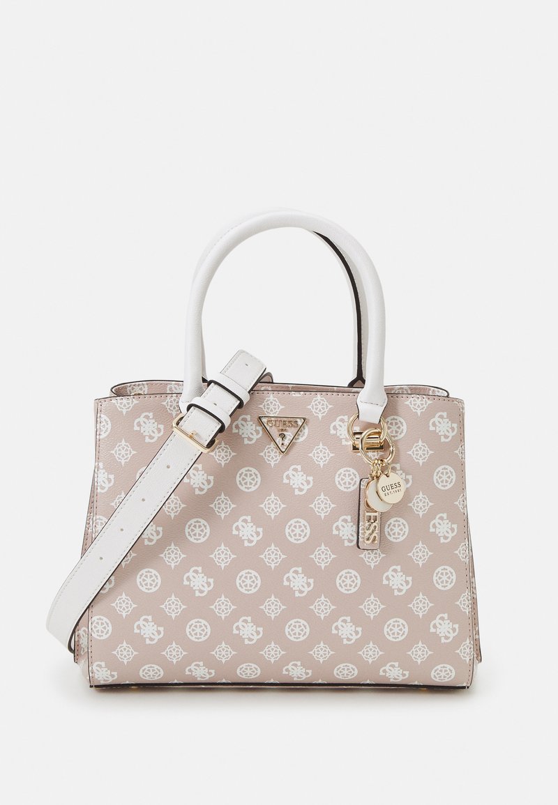Main Rose Guess NOELLE GIRLFRIEND SATCHEL - Håndtasker - rosewood logo/pink ...