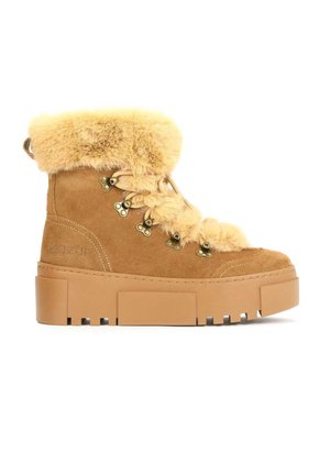 AMARANTH  - Platform ankle boots - brown