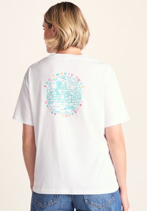 TOG24, COAST WOMENS T-SHIRT OPTIC WHITE - Print T-shirt - optic white