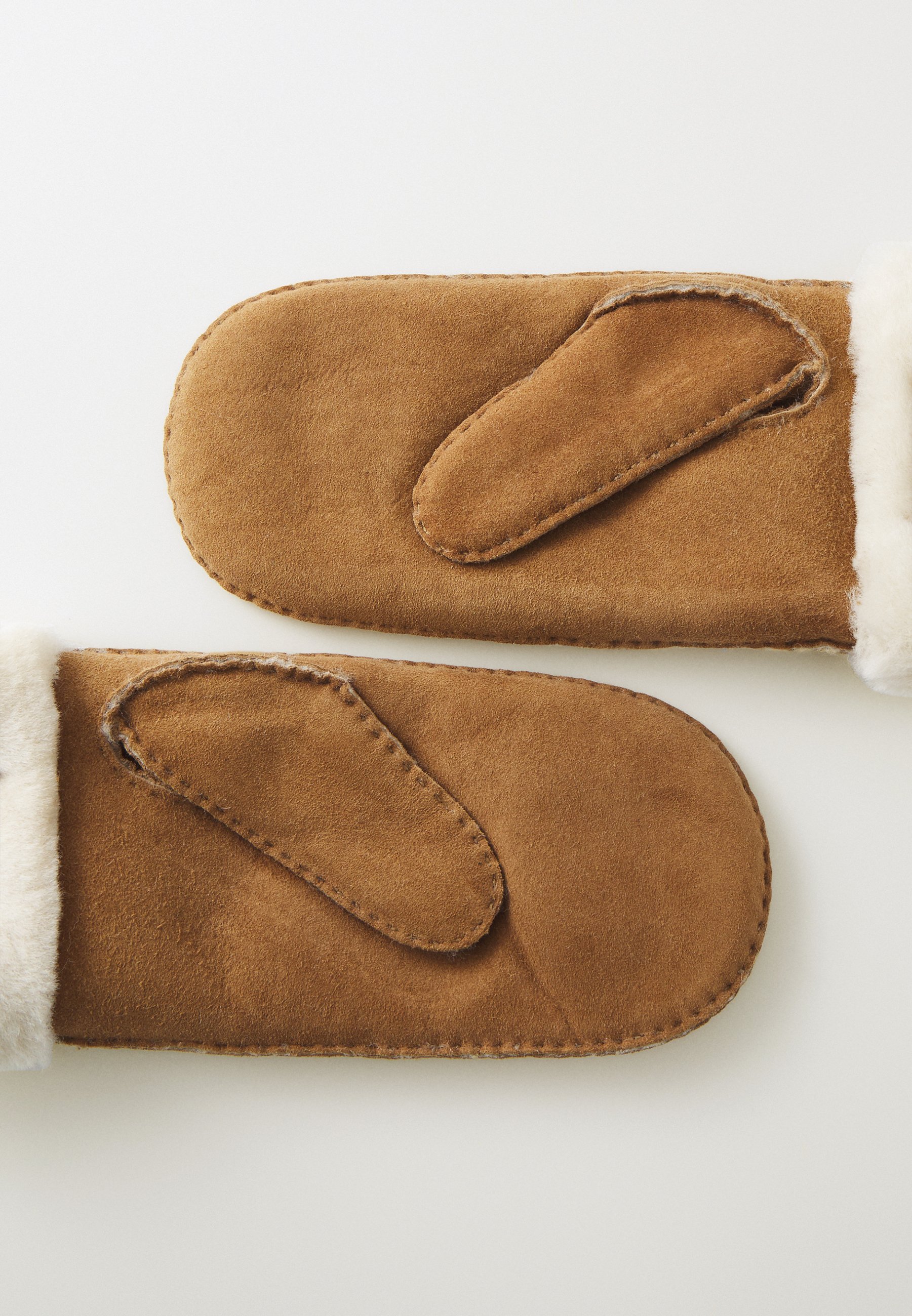 UGG ATHERSON EMBROIDERED MITTEN - Votter - chestnut/brun