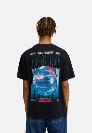 DC Shoes, - T-shirt z nadrukiem