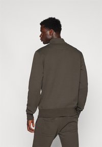 Björn Borg CENTRE HALF ZIP - Melegítőfelső - peat