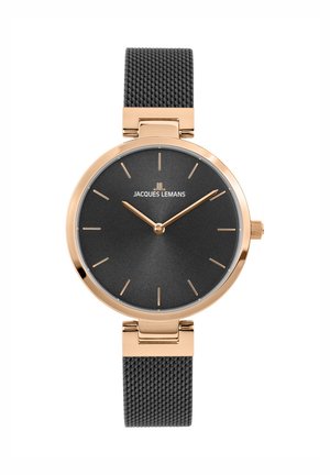 1-2110H - Uhr - anthrazit- und roségoldfarben