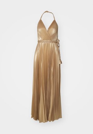 TRESA DRESS SLIT - Iltapuku - gold
