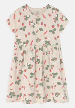 DRESS SUMMER - Žerzejové šaty - light beige