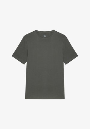 Yamamay, SUPIMA LUXURY COLOR - T-Shirt basic - army green plain