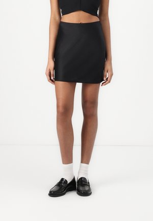 AGNETA SHORT SKIRT - Miniskjørt - black