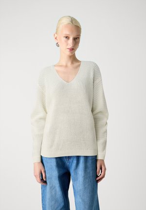 JDY JUSTY MAYA - Pullover - eggnog
