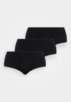 WOMEN MAINLINE MINI 3 PACK - Boyshorts - black