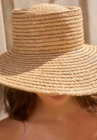 Next FLAT TOP WIDE BRIM - REGULAR FIT - Pălărie - neutral