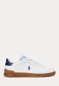 HERITAGE COURT II LEATHER SNEAKER UNISEX - Sneakers basse - white/light blue/navy