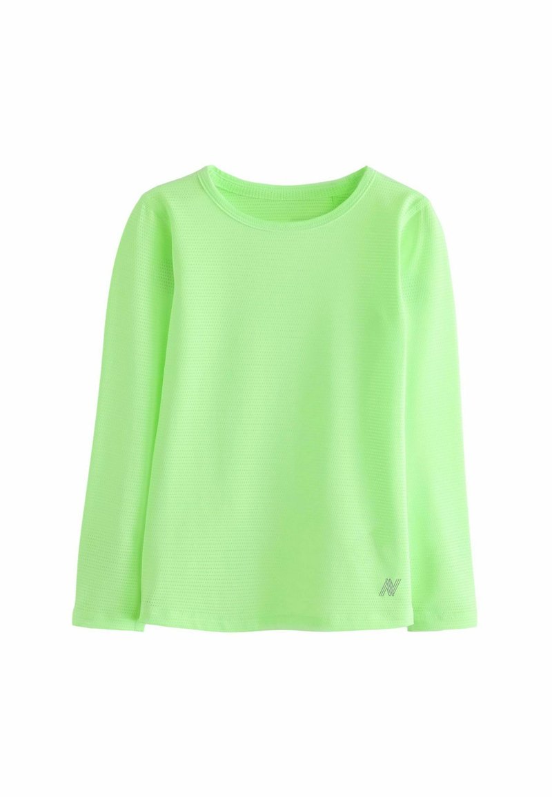 Next LONG SLEEVE TOP  - REGULAR FIT - Hemd - fluro yellow